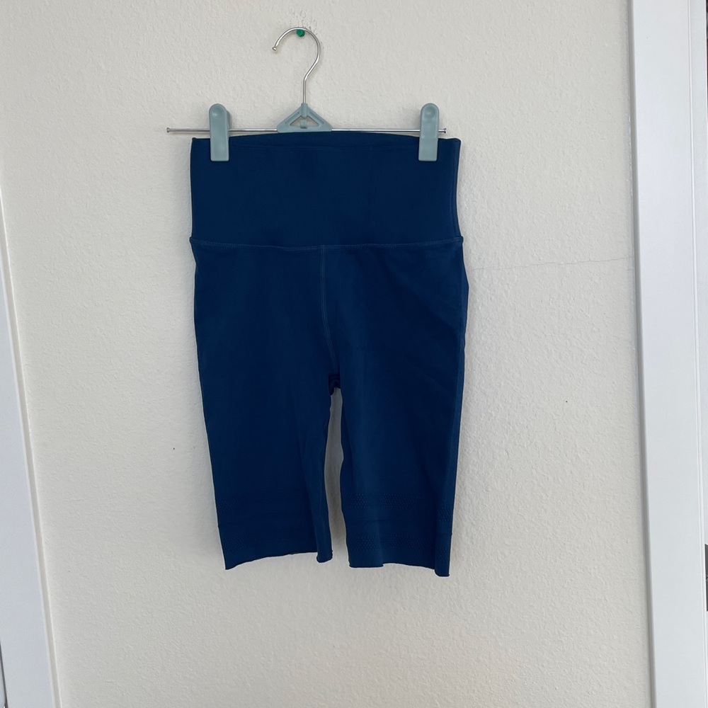 Royal Blue High-Waisted Biker Shorts by sculpt knit of Fabletics